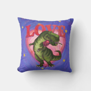 Tyrannosaurus Valentine's Day Cushion