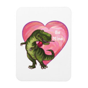 Tyrannosaurus Valentine's Day Magnet