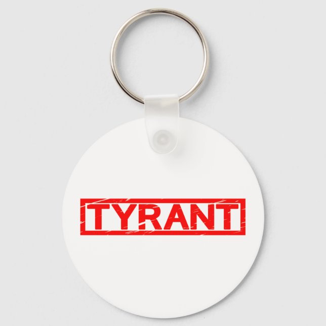Tyrant Stamp Key Ring (Front)
