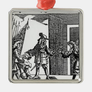 Tyrconnel Arming the Papists in Ireland Metal Ornament