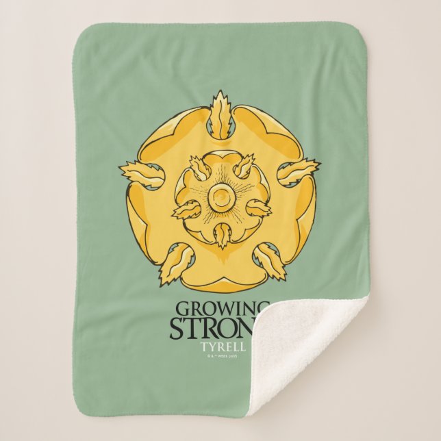Tyrell Sigil - Growing Strong Sherpa Blanket (Front)