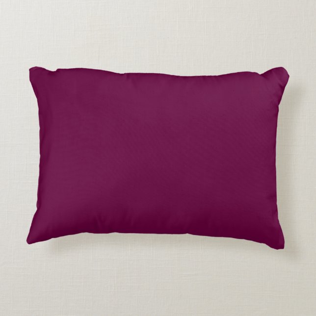 Tyrian Purple Decorative Cushion (Back)
