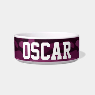 Tyrian Purple Monocolor Camo Bowl