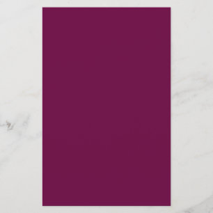 Tyrian Purple Solid Colour Flyer