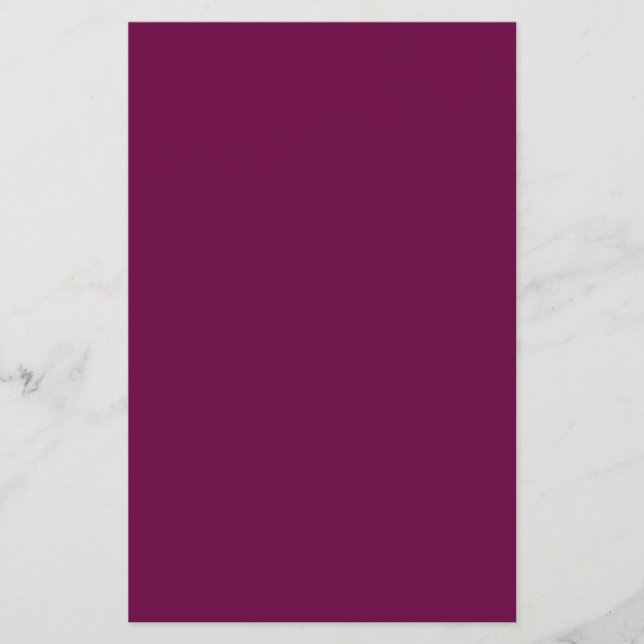 Tyrian Purple Solid Colour Flyer (Front)