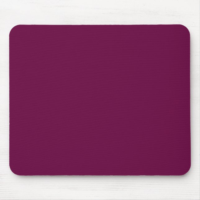 Tyrian Purple Solid Colour Mouse Pad (Front)