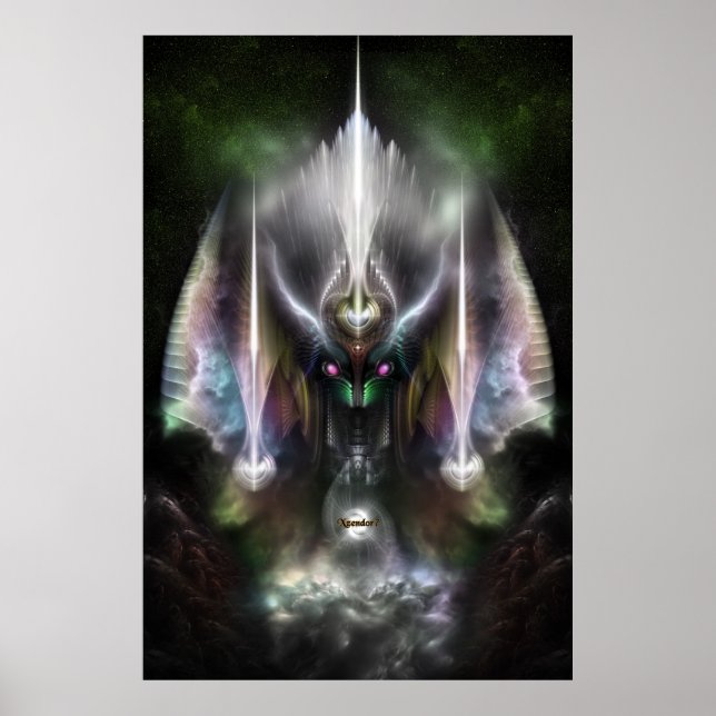 Tyrinan The Horikin God Of War Wall Poster (Front)