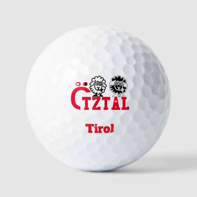 Tyrol Austria  Golf Balls (Front)
