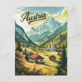 Tyrol Austria Postcard