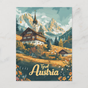 Tyrol Austria Postcard