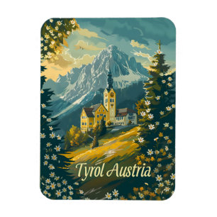 Tyrol Austria Vintage Magnet