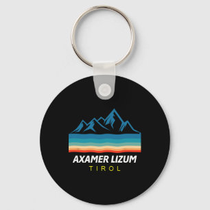 Tyrol Skiing Axamer Lizum Ski Snowboard Gift Key Ring