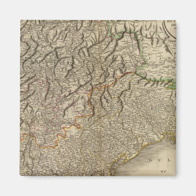 Tyrol, Venice, Mantua Magnet (Front)