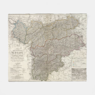 Tyrol, Voralberg, Liechtenstein Fleece Blanket