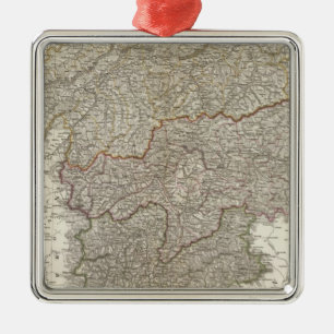 Tyrol, Voralberg, Liechtenstein Metal Tree Decoration