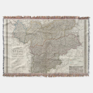 Tyrol, Voralberg, Liechtenstein Throw Blanket