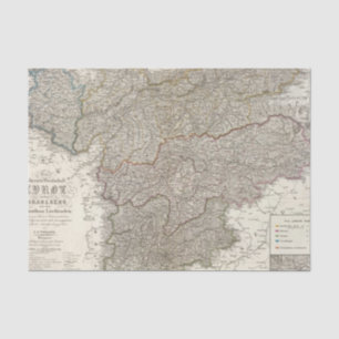 Tyrol, Voralberg, Liechtenstein Tissue Paper