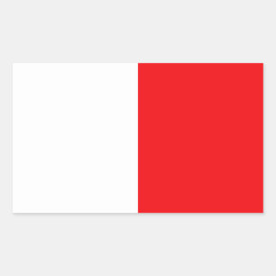 Tyrone county flag northern ireland united kingdom rectangular sticker