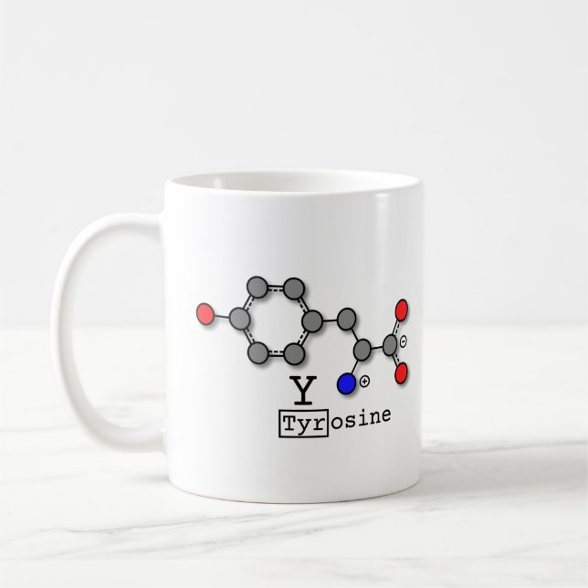 Tyrosine Amino Acid Mug (Left)