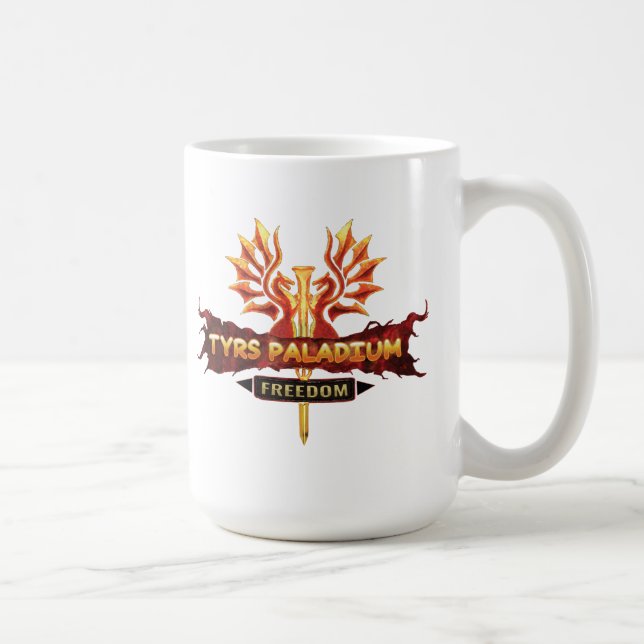 Tyrs Paladium Logo Mugs & Cups (Right)