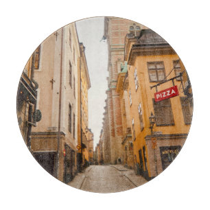 Tyska Brinken, Gamla Stan, Old Town, Stockholm Cutting Board