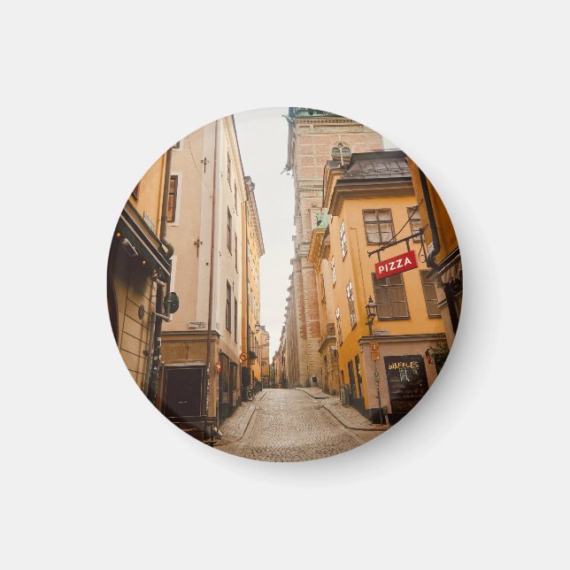 Tyska Brinken, Gamla Stan, Old Town, Stockholm Magnet (Front)