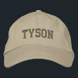 Tyson Name Embroidered Baseball Cap / Hat<br><div class="desc">Tyson Name Embroidered Baseball Cap / Hat,  by 369MyName. Customise It!</div>