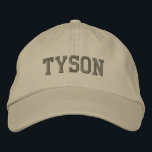 Tyson Name Embroidered Baseball Cap / Hat<br><div class="desc">Tyson Name Embroidered Baseball Cap / Hat, by 369MyName. Customise It!</div>