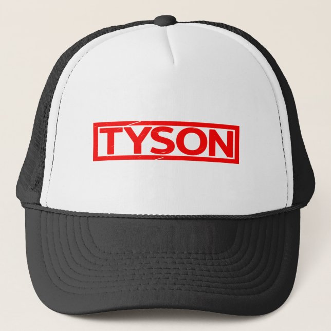 Tyson Stamp Trucker Hat (Front)