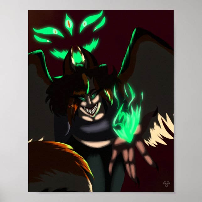 Tyto and Cylla Dark Fantasy Poster  (Front)