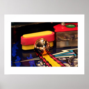 TZ Clock pinball poster