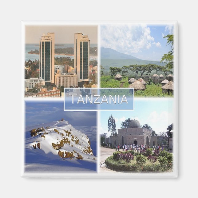 TZ * Tanzania Magnet (Front)