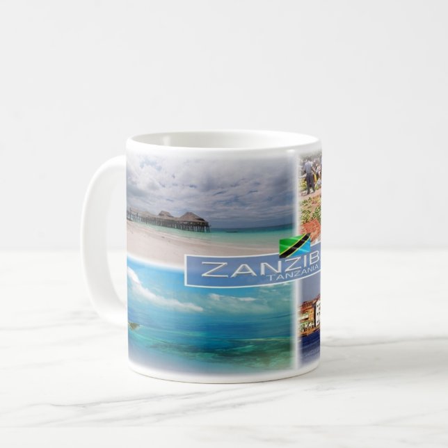 TZ Tanzania - Zanzibar - Coffee Mug (Front Left)