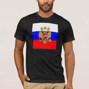 Tzar Of Muscovia, Russia flag T-Shirt