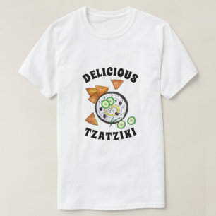 Tzatziki Greek Meze Dip Mediterranean Food Greece T-Shirt