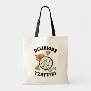 Tzatziki Greek Meze Dip Mediterranean Food Greece Tote Bag