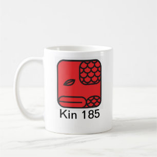 Tzolkin Serpente Red Kin 185 Coffee Mug