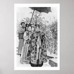 Tz'u Hsi (1835-1908) Empress Dowager of China, c.1 Poster