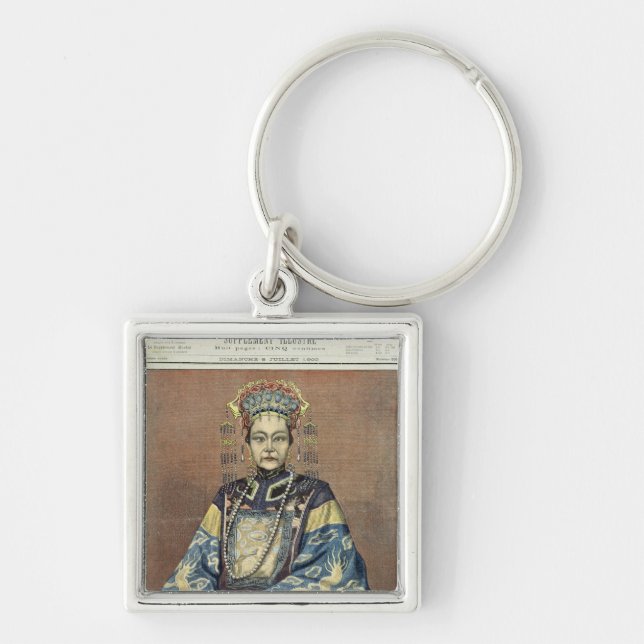 Tz'U-Hsi  Empress Dowager of China Key Ring (Front)