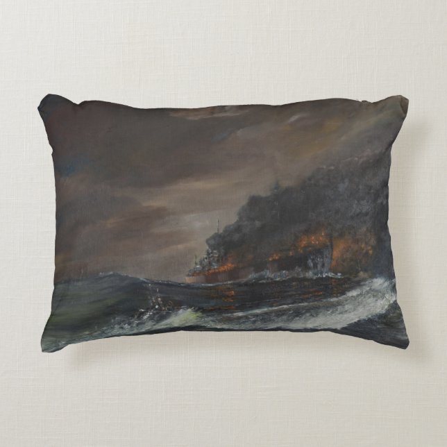 U107 750 days 1993 decorative cushion (Front)