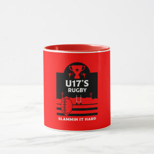U17 Junior Rugby Players Mug