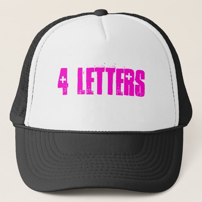 U4 Letters Hat (Front)