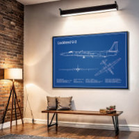 U-2 Dragon Lady - Aeroplane Blueprint Plans AD