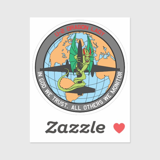 U-2 Dragon Lady Insignia (Sheet)