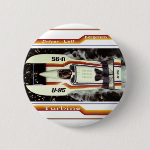 U-95 Turbine 6 Cm Round Badge