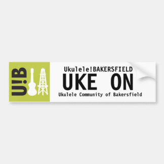 U!B "Uke on" Sticker