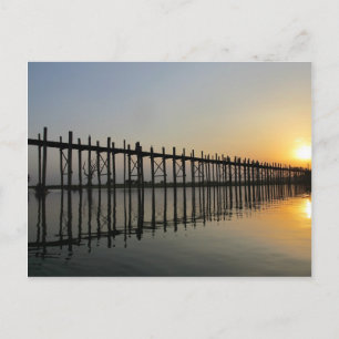 U-Bein Bridge Postcard