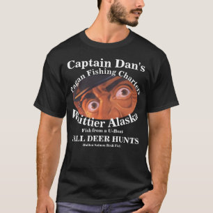 U-Boat Halibut Fishing with Captain Dan  T-Shirt