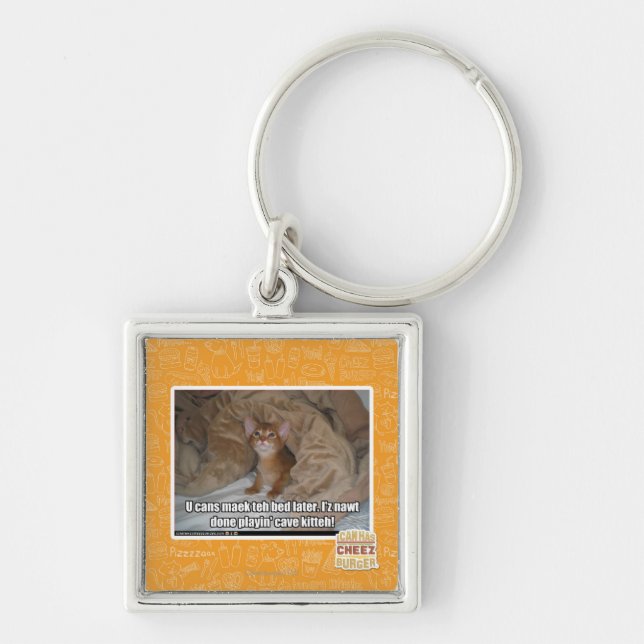 U can maek the bed later. key ring (Front)