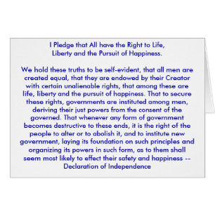 !!! U Create Declaration of Independence